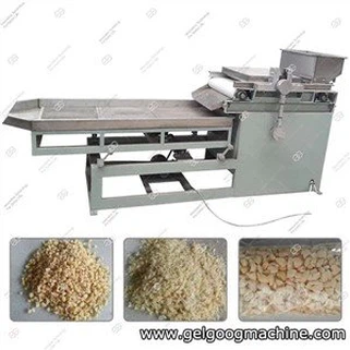 Maapähkinöiden leikkauskone